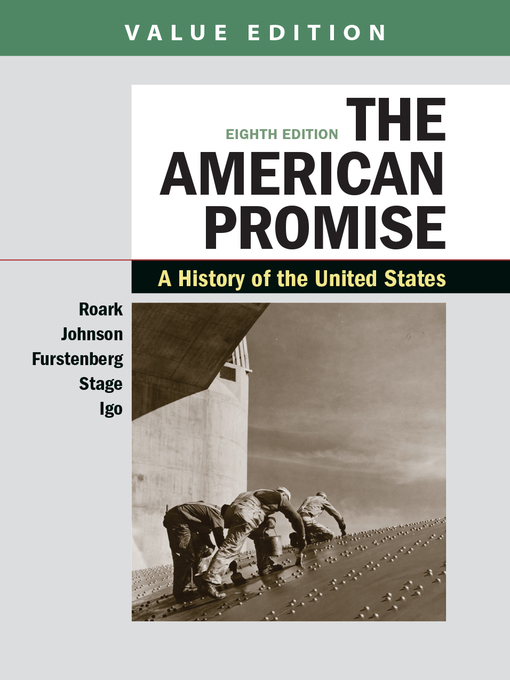 Cover image for The American Promise, Value Edition, Combined Volume